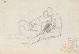 Figure Composition Study 17 by George Romney